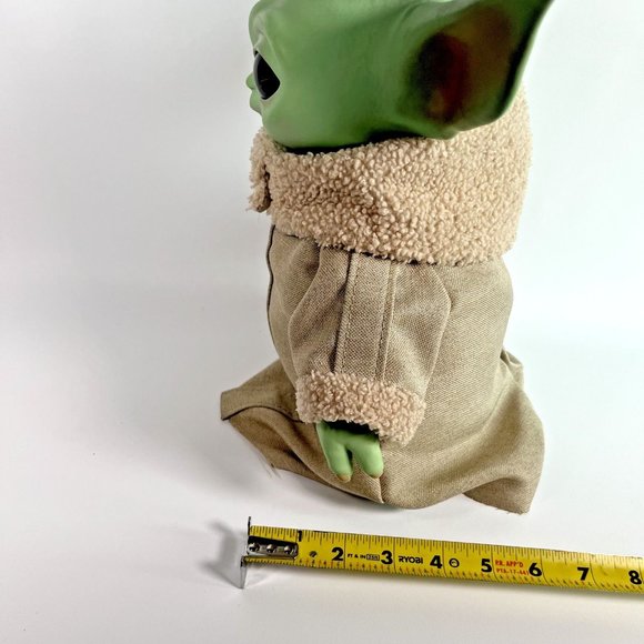 Baby Yoda #1 Grogu The Child Star Wars Mandalorian Doll Beanbag Bottom 11" Plush - Picture 9 of 16